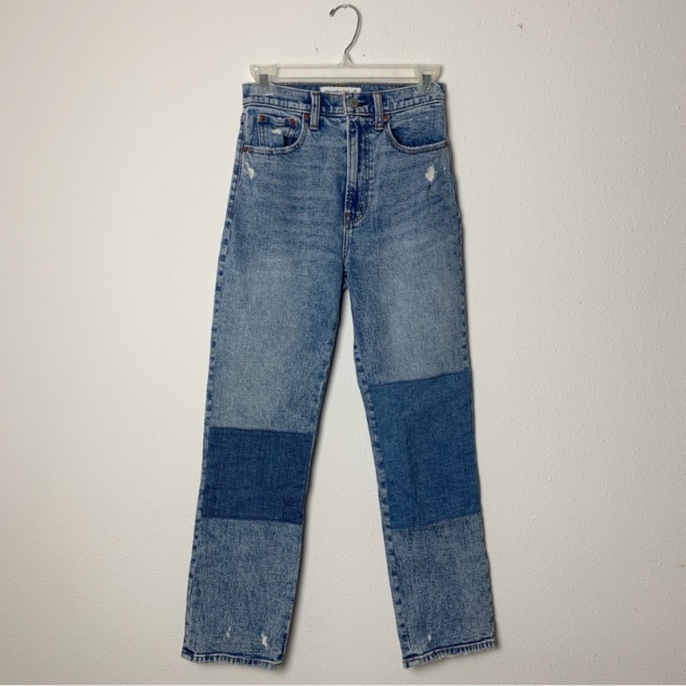 Abercrombie & Fitch High Rise Blue Jeans